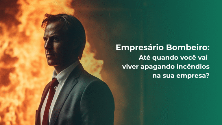 imagem empresario fogo apagando incendios empresa